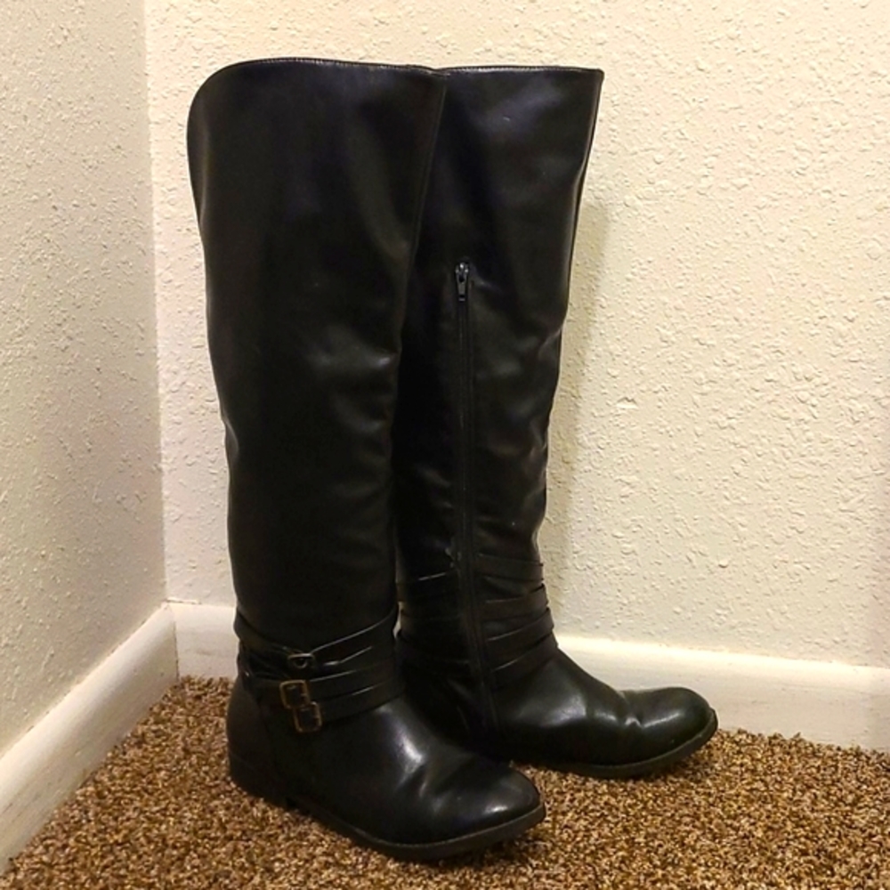 Knee high boots